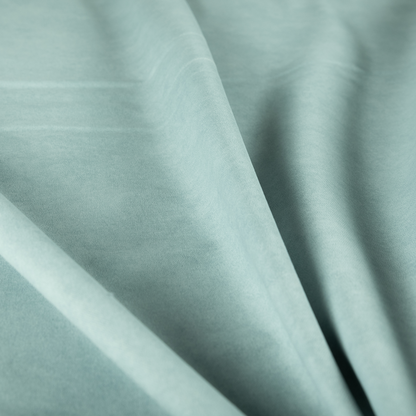 Trafalgar Velvet Clean Easy Blue Upholstery Fabric CTR-1764