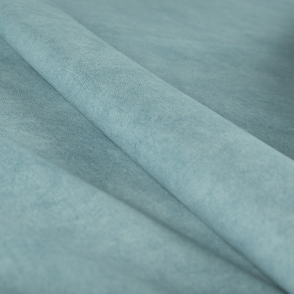 Trafalgar Velvet Clean Easy Blue Upholstery Fabric CTR-1765 - Roman Blinds