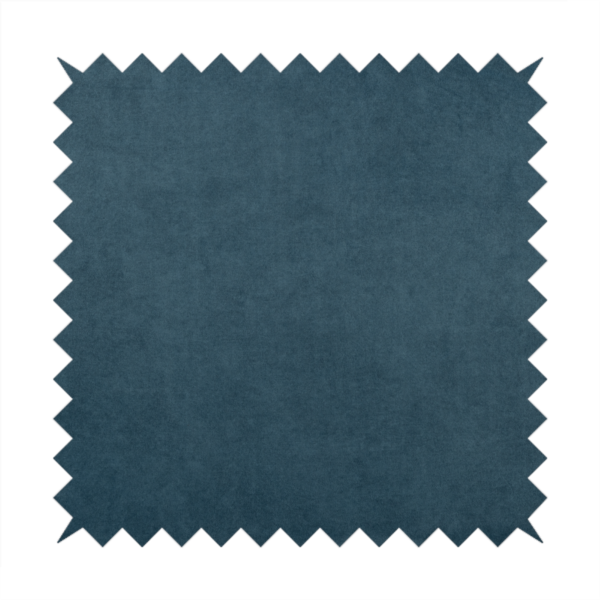 Trafalgar Velvet Clean Easy Blue Upholstery Fabric CTR-1766 - Roman Blinds