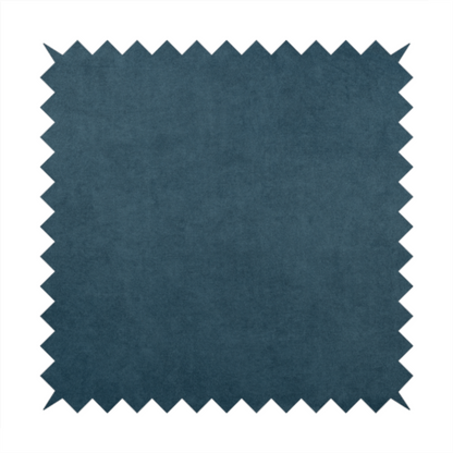 Trafalgar Velvet Clean Easy Blue Upholstery Fabric CTR-1766 - Roman Blinds