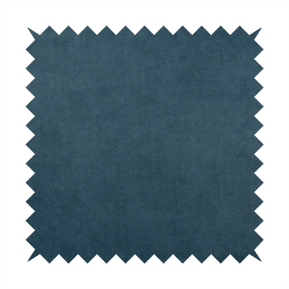 Trafalgar Velvet Clean Easy Blue Upholstery Fabric CTR-1766