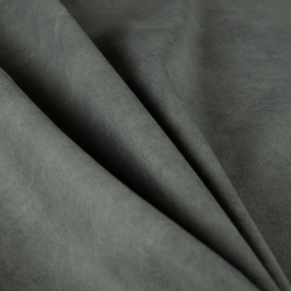 Trafalgar Velvet Clean Easy Grey Upholstery Fabric CTR-1768 - Made To Measure Curtains