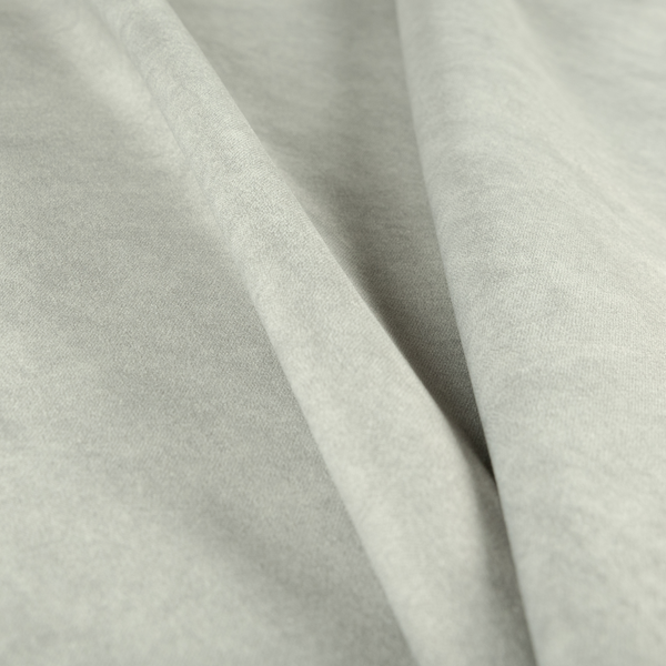 Trafalgar Velvet Clean Easy Silver Upholstery Fabric CTR-1770 - Roman Blinds