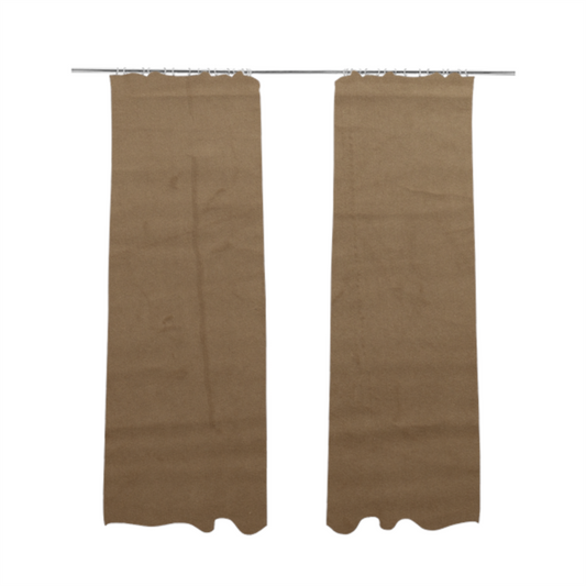 Norfolk Soft Velour Material Beige Colour Upholstery Fabric CTR-1775 - Made To Measure Curtains