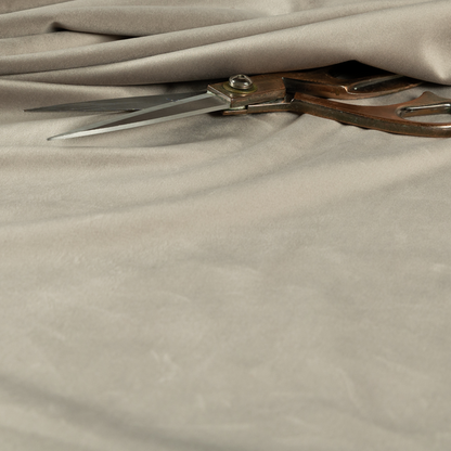 Norfolk Soft Velour Material Mink Colour Upholstery Fabric CTR-1776 - Made To Measure Curtains