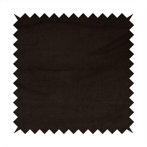 Norfolk Soft Velour Material Oak Brown Colour Upholstery Fabric CTR-1778 - Made To Measure Curtains