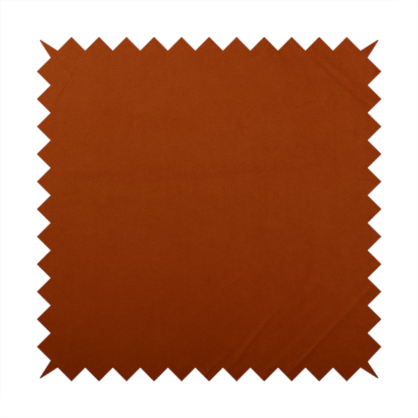 Norfolk Soft Velour Material Orange Colour Upholstery Fabric CTR-1782 - Roman Blinds
