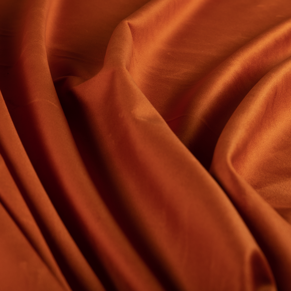 Norfolk Soft Velour Material Orange Colour Upholstery Fabric CTR-1782 - Made To Measure Curtains