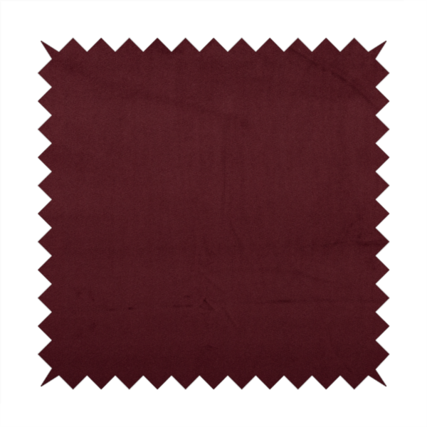 Norfolk Soft Velour Material Burgundy Colour Upholstery Fabric CTR-1784 - Made To Measure Curtains