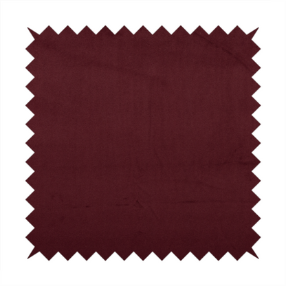 Norfolk Soft Velour Material Burgundy Colour Upholstery Fabric CTR-1784 - Made To Measure Curtains