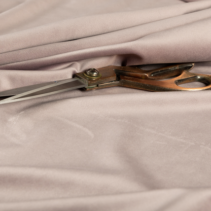 Norfolk Soft Velour Material Lavender Colour Upholstery Fabric CTR-1785 - Roman Blinds