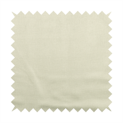 Barbados Plain Velvet Water Repellent Cream Upholstery Fabric CTR-1800 - Roman Blinds