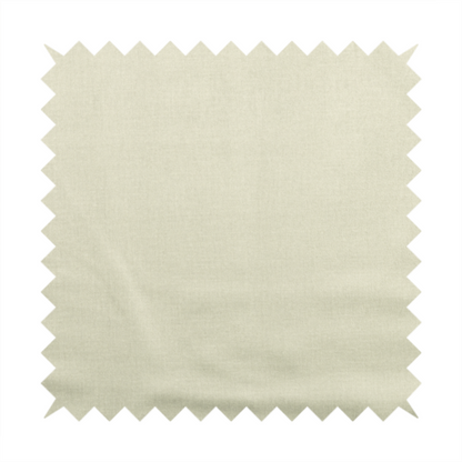 Barbados Plain Velvet Water Repellent Cream Upholstery Fabric CTR-1800 - Made To Measure Curtains