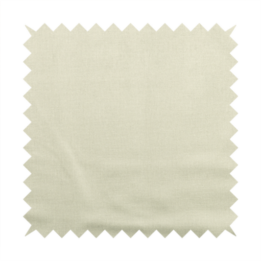 Barbados Plain Velvet Water Repellent Cream Upholstery Fabric CTR-1800