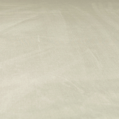 Barbados Plain Velvet Water Repellent Cream Upholstery Fabric CTR-1800 - Made To Measure Curtains