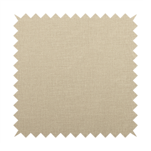 Barbados Plain Velvet Water Repellent Beige Upholstery Fabric CTR-1801 - Roman Blinds