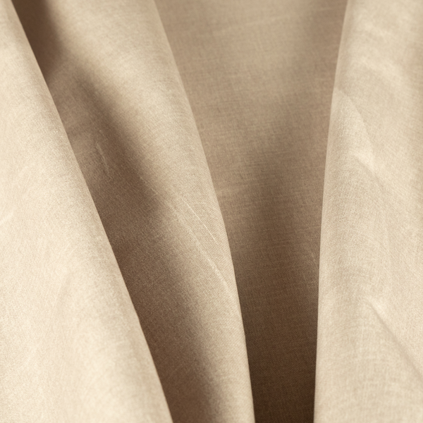 Barbados Plain Velvet Water Repellent Beige Upholstery Fabric CTR-1801 - Made To Measure Curtains