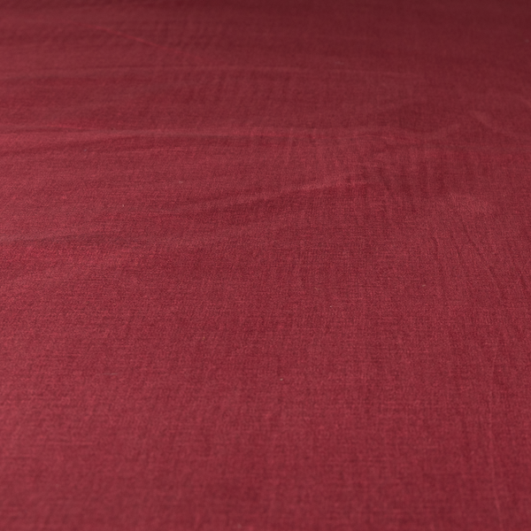 Barbados Plain Velvet Water Repellent Red Upholstery Fabric CTR-1804 - Made To Measure Curtains