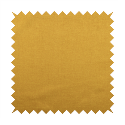 Barbados Plain Velvet Water Repellent Yellow Upholstery Fabric CTR-1806 - Roman Blinds