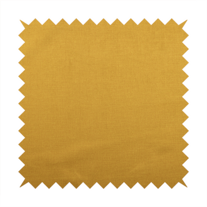 Barbados Plain Velvet Water Repellent Yellow Upholstery Fabric CTR-1806 - Handmade Cushions