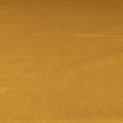 Barbados Plain Velvet Water Repellent Yellow Upholstery Fabric CTR-1806 - Made To Measure Curtains