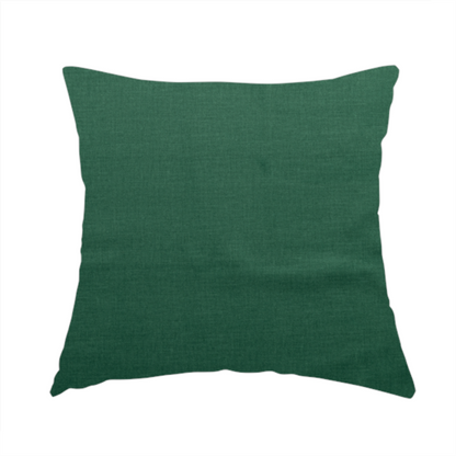 Barbados Plain Velvet Water Repellent Green Upholstery Fabric CTR-1807 - Handmade Cushions