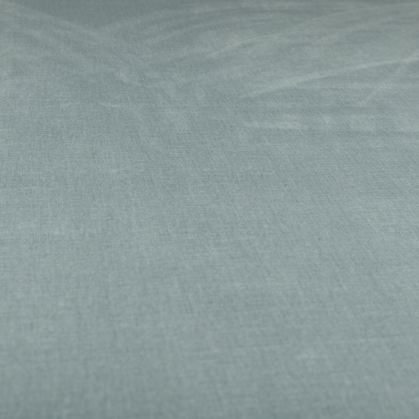 Barbados Plain Velvet Water Repellent Blue Upholstery Fabric CTR-1809 - Made To Measure Curtains