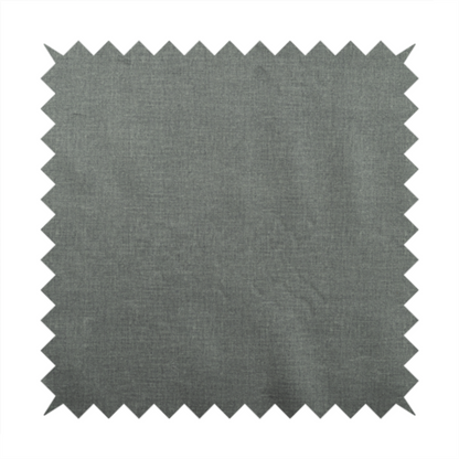 Barbados Plain Velvet Water Repellent Silver Upholstery Fabric CTR-1810 - Roman Blinds