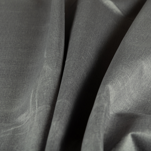 Barbados Plain Velvet Water Repellent Silver Upholstery Fabric CTR-1810 - Made To Measure Curtains