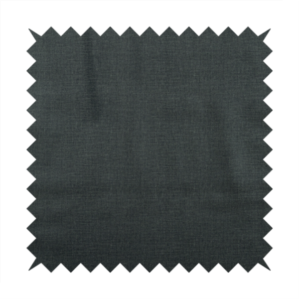 Barbados Plain Velvet Water Repellent Grey Upholstery Fabric CTR-1812 - Roman Blinds