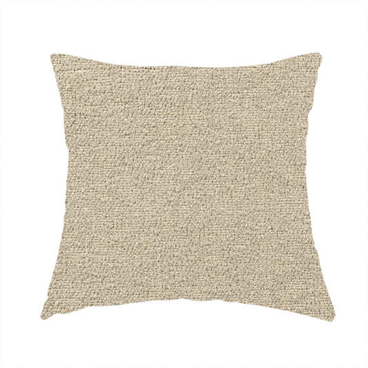 Purlwell Boucle Chenille Material Grey Colour Upholstery Fabric CTR-1816 - Handmade Cushions