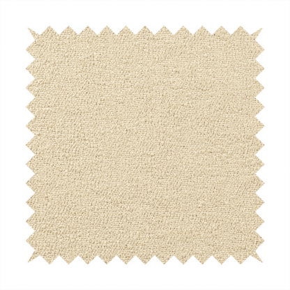 Purlwell Boucle Chenille Material Beige Colour Upholstery Fabric CTR-1817 - Handmade Cushions