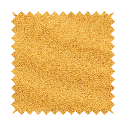 Purlwell Boucle Chenille Material Yellow Colour Upholstery Fabric CTR-1819 - Roman Blinds