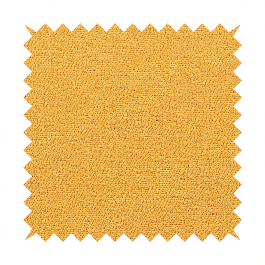 Purlwell Boucle Chenille Material Yellow Colour Upholstery Fabric CTR-1819