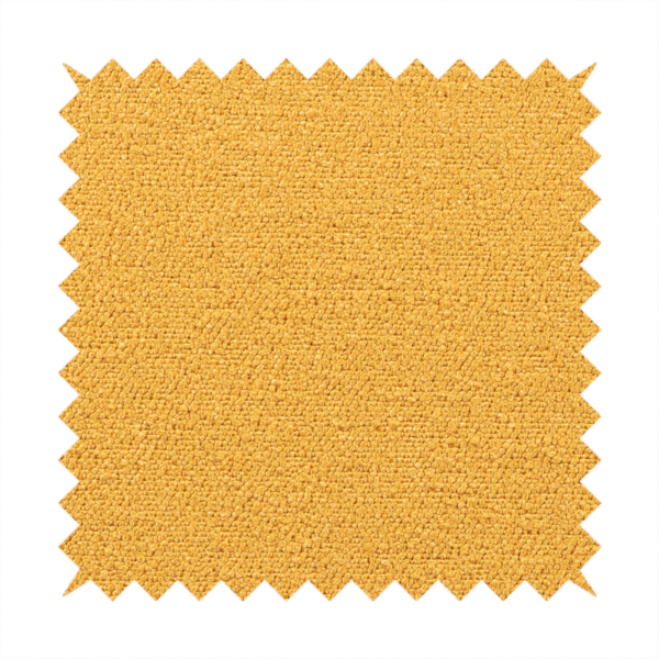 Purlwell Boucle Chenille Material Yellow Colour Upholstery Fabric CTR-1819 - Made To Measure Curtains