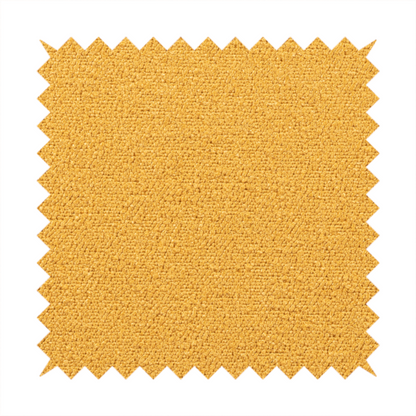 Purlwell Boucle Chenille Material Yellow Colour Upholstery Fabric CTR-1819 - Handmade Cushions