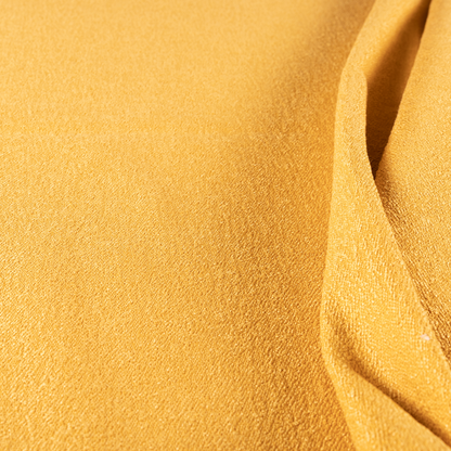 Purlwell Boucle Chenille Material Yellow Colour Upholstery Fabric CTR-1819 - Made To Measure Curtains