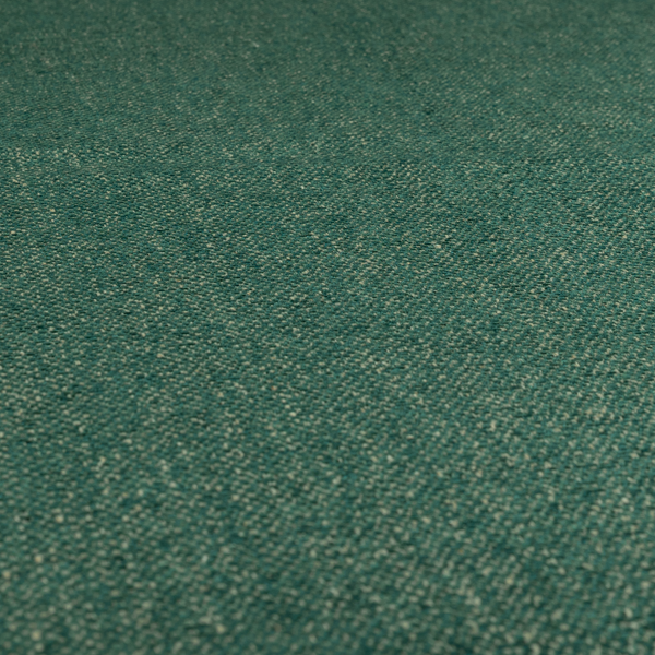 Hazel Plain Chenille Material Teal Blue Colour Upholstery Fabric CTR-1825