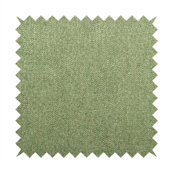 Hazel Plain Chenille Material Green Colour Upholstery Fabric CTR-1827 - Roman Blinds