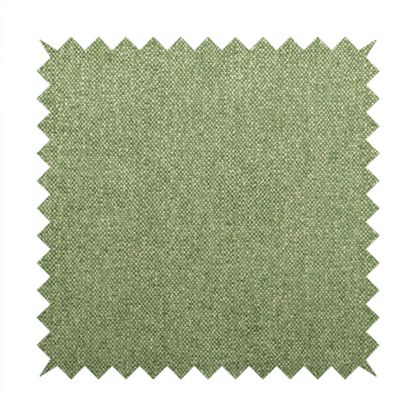 Hazel Plain Chenille Material Green Colour Upholstery Fabric CTR-1827 - Roman Blinds