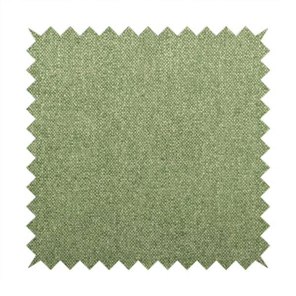 Hazel Plain Chenille Material Green Colour Upholstery Fabric CTR-1827