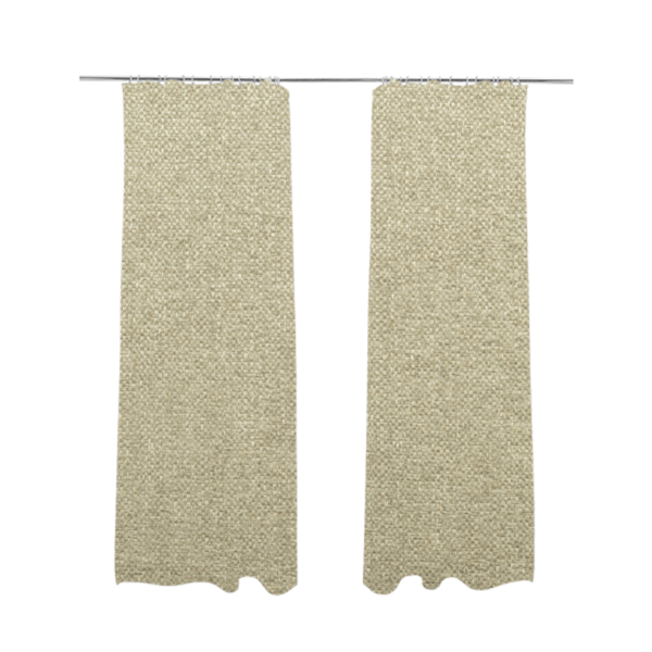 Hazel Plain Chenille Material Beige Colour Upholstery Fabric CTR-1829 - Made To Measure Curtains