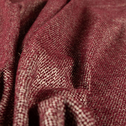 Hazel Plain Chenille Material Burgundy Colour Upholstery Fabric CTR-1831 - Made To Measure Curtains