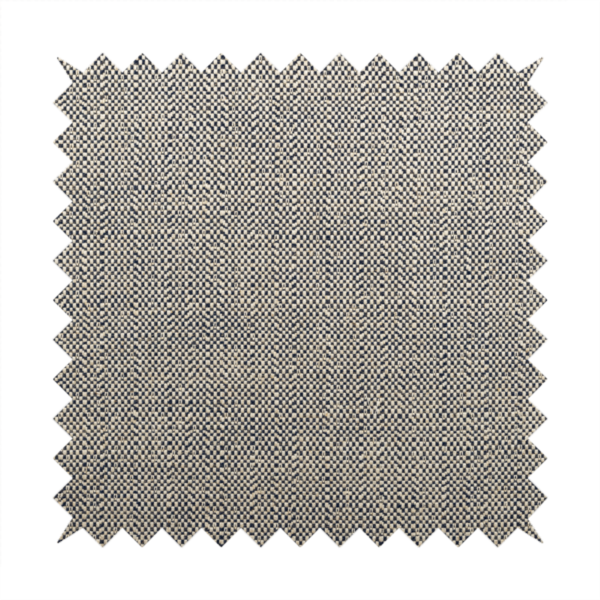 Taj Textured Weave Blue Beige Colour Upholstery Fabric CTR-1834 - Roman Blinds
