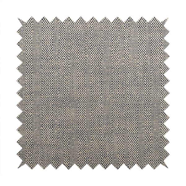 Taj Textured Weave Blue Beige Colour Upholstery Fabric CTR-1834 - Made To Measure Curtains