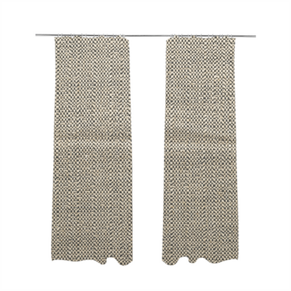 Taj Textured Weave Grey Beige Colour Upholstery Fabric CTR-1835 - Made To Measure Curtains