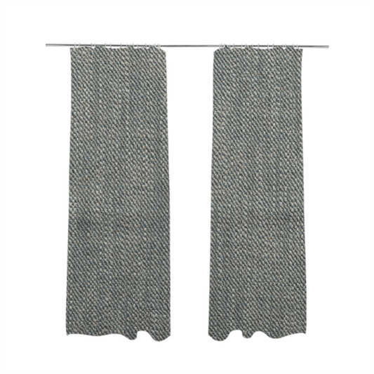 Mahal Textured Weave Grey Colour Upholstery Fabric CTR-1837 - Made To Measure Curtains