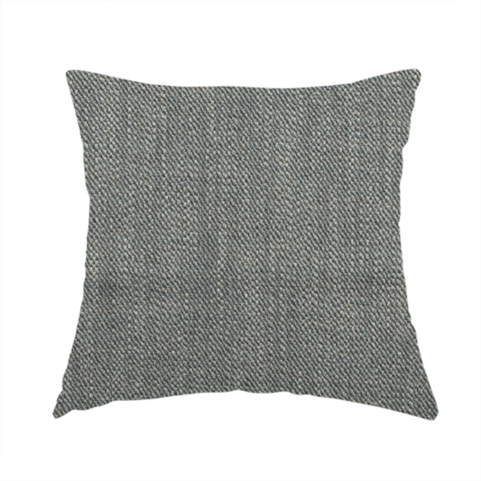 Mahal Textured Weave Grey Colour Upholstery Fabric CTR-1837 - Handmade Cushions