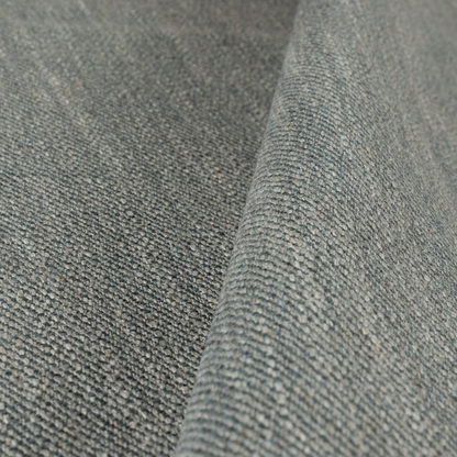 Mahal Textured Weave Grey Colour Upholstery Fabric CTR-1837