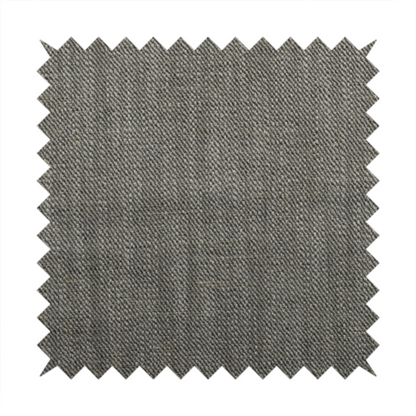 Mahal Textured Weave Black Colour Upholstery Fabric CTR-1838 - Roman Blinds